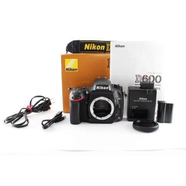 ★ Nikon ニコン D600 ボディ ★シャッター数12336回