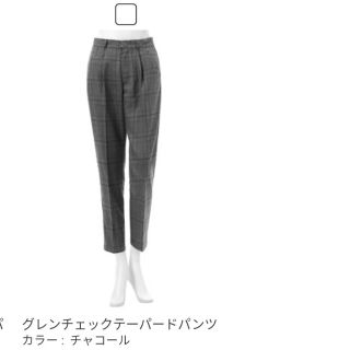 グレイル(GRL)のGRL グレンチェックテーパードパンツ　ボトムス(その他)