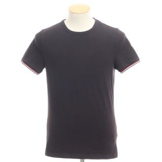 モンクレール(MONCLER)の【中古】モンクレール MONCLER コットン 半袖 クルーネック Ｔシャツ【サイズS】【メンズ】(Tシャツ/カットソー(半袖/袖なし))