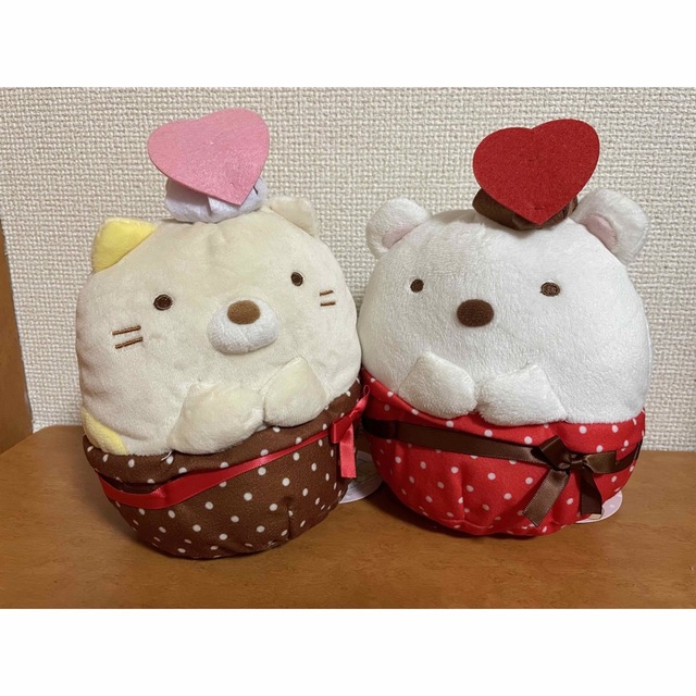すみっコぐらし カップケーキぬいぐるみ しろくま ねこ | フリマアプリ ラクマ