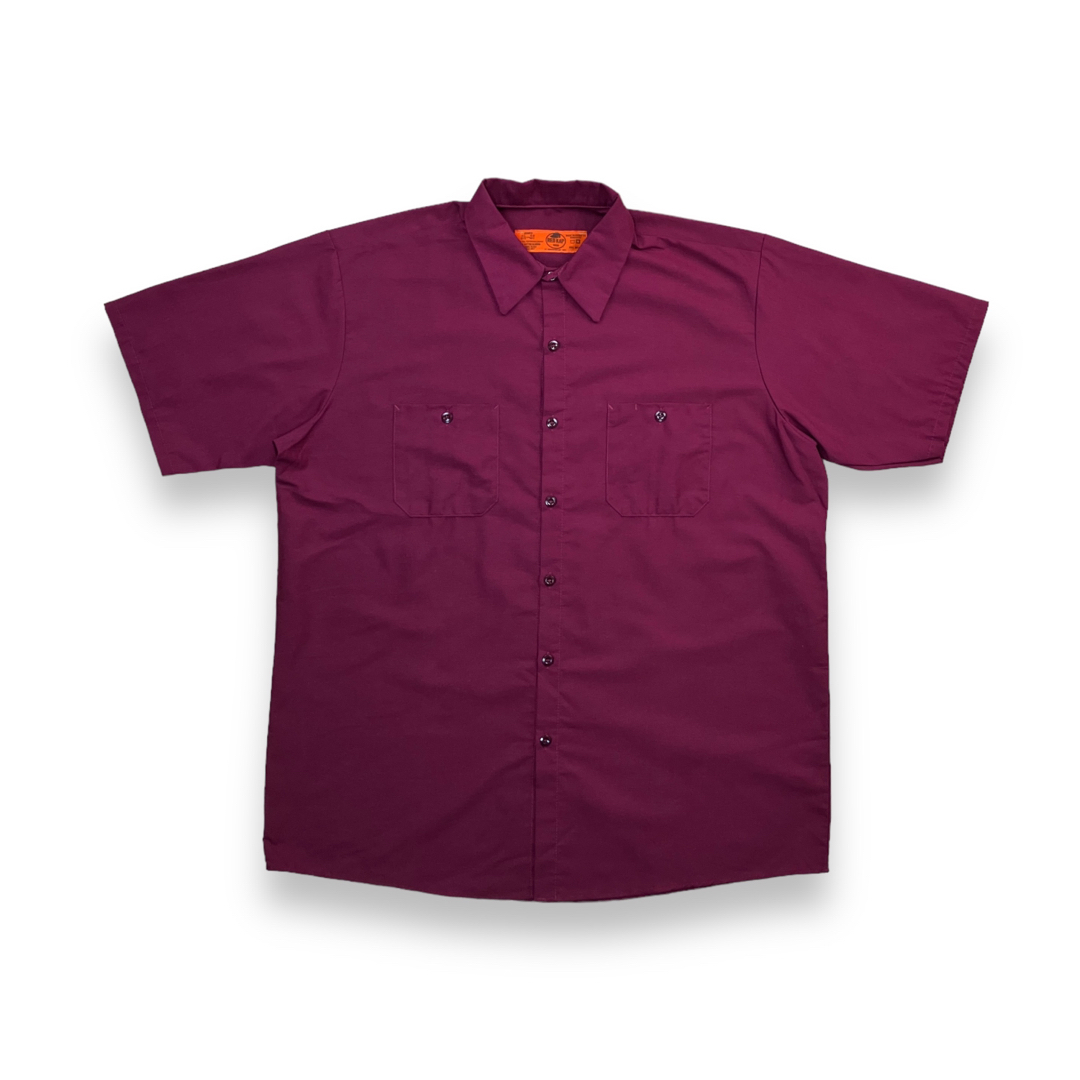 carhartt(カーハート)の90s 00s Y2K RED KAP ワークシャツ　ボルドー　バーガンディー メンズのトップス(シャツ)の商品写真