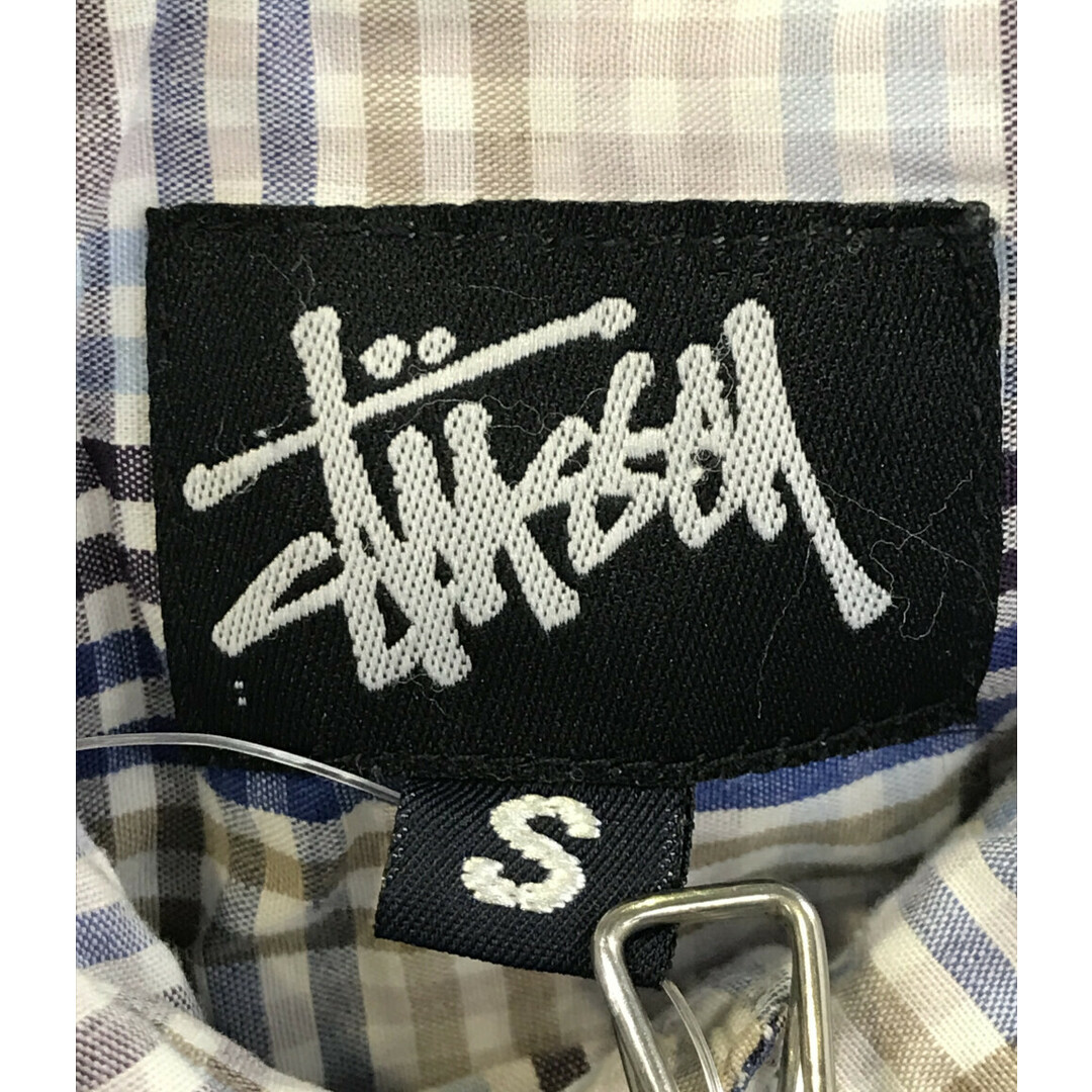 STUSSY(ステューシー)のステューシー STUSSY チェック柄半袖シャツ    メンズ S メンズのトップス(シャツ)の商品写真