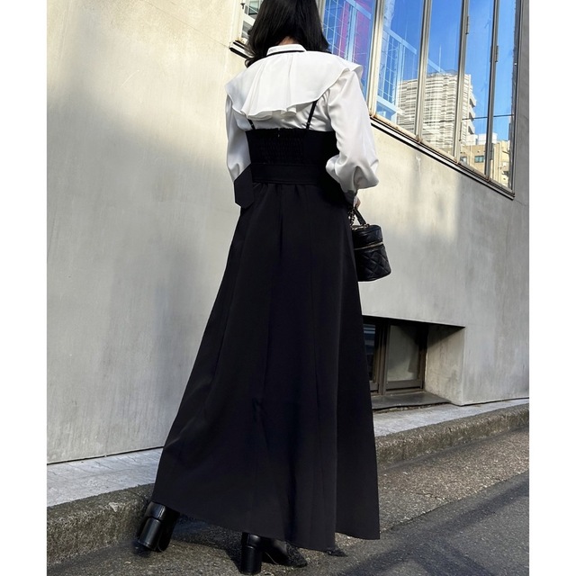 INGNI INGNI 共ベルト付フレアキャミワンピース ブラックの通販 by shop|イングならラクマ 「美品」キャミワンピース レディース Mサイズ イング