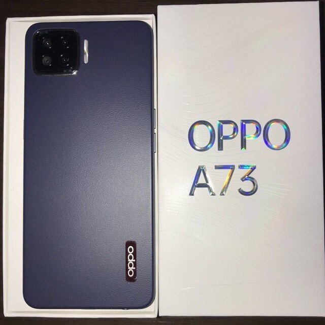 OPPO A73 ネイビーブルー 高評価の贈り物 noxcapital.de