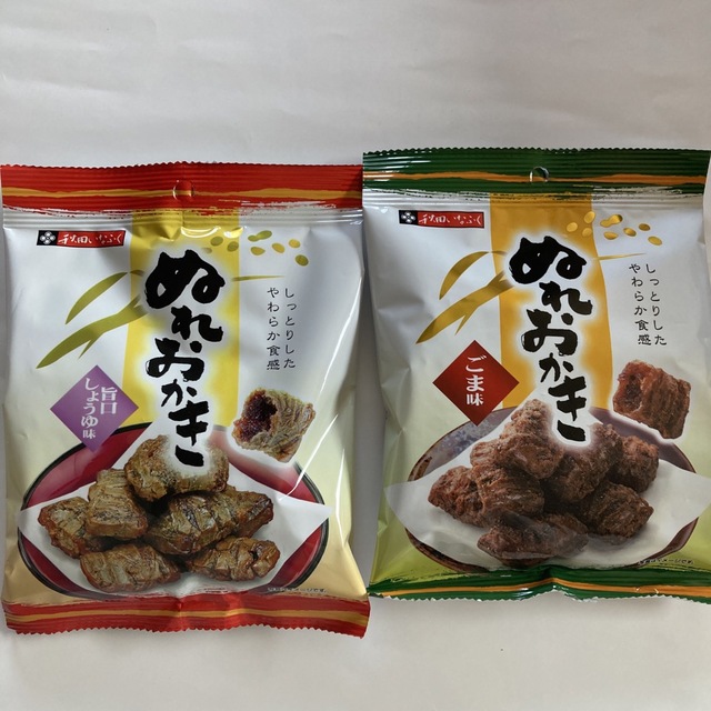 ぬれおかき　2袋 食品/飲料/酒の食品(菓子/デザート)の商品写真