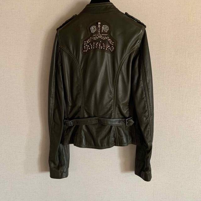 galliano レザージャケット-
