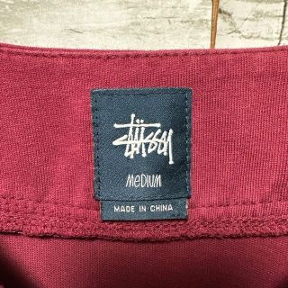 STUSSY - 【即完売モデル】ステューシー☆アーチ刺繍ビッグロゴ ベース