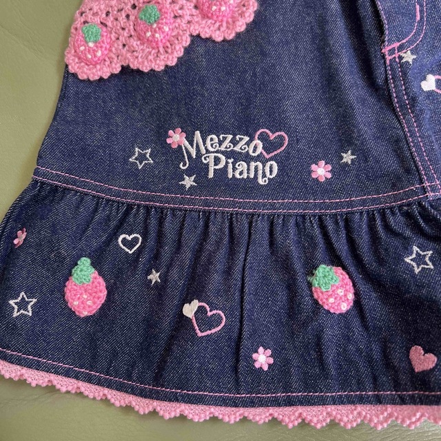 mezzo piano(メゾピアノ)のmezzo piano   新品スカート❤ キッズ/ベビー/マタニティのキッズ服女の子用(90cm~)(スカート)の商品写真