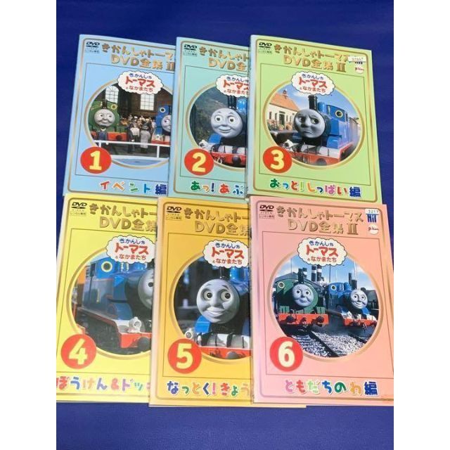 きかんしゃトーマス DVD全集Ⅱ 全6巻セット | フリマアプリ ラクマ