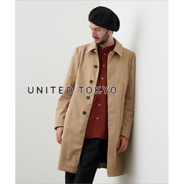 美品 united tokyo ステンカラーコート 3 Lサイズ