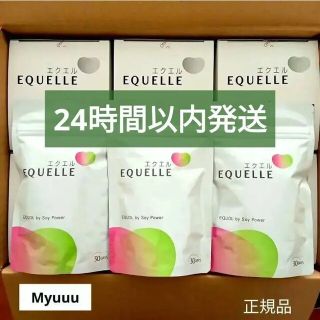 オオツカセイヤク(大塚製薬)の３袋 EQUELLE エクエル パウチ 120粒 エクオール含有食品(その他)