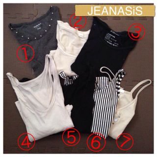 ジーナシス(JEANASIS)のJEANASiS インナー系７点セット(セット/コーデ)