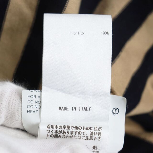 美品○JIL SANDER ジルサンダー JSU0707011 ボーダー クルーネック
