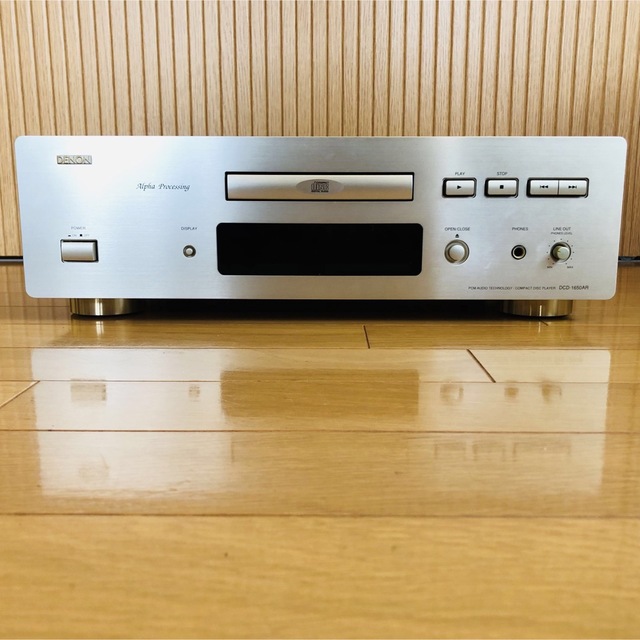 DENON(デノン)の【リョウ様専用】DENONデノン DCD-1650AR CDプレーヤー ジャンク スマホ/家電/カメラのオーディオ機器(その他)の商品写真