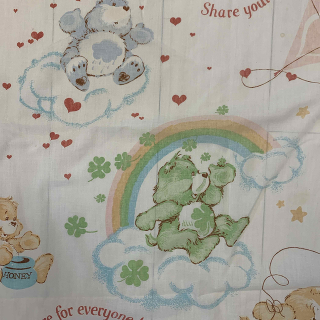 ????ビンテージシーツ ケアベア