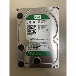 ジャンク HDD 3TB Western Digital WD30EZRX(PCパーツ)