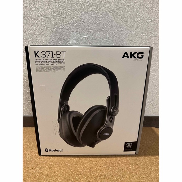 AKG k371-BT モニターヘッドホン　Bluetooth ワイヤレス スマホ/家電/カメラのオーディオ機器(ヘッドフォン/イヤフォン)の商品写真