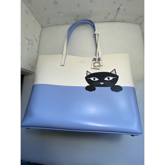 お値下げしました！kate spade NY peekingcat トートバッグ | フリマアプリ ラクマ