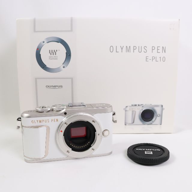 OLYMPUS - OLYMPUS　PEN E-PL10　ミラーレス　デジタルカメラ　USED