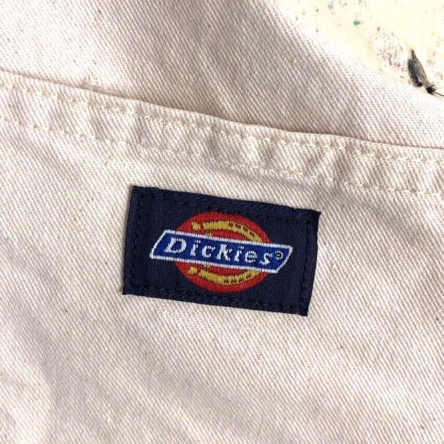 Dickies(ディッキーズ)のディッキーズ 希少カラー カバーオール ダックジャケット 刺繡ロゴ アメカジ 白 メンズのジャケット/アウター(ブルゾン)の商品写真