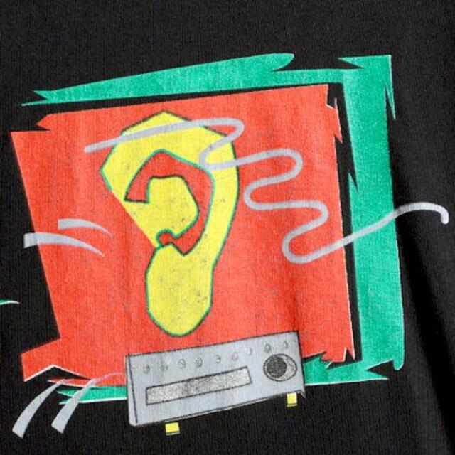 90s USA製 SONY ソニー 企業 アート プリント 半袖 Tシャツ Lの通販 by