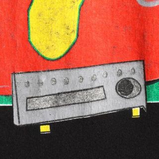 90s USA製 SONY ソニー 企業 アート プリント 半袖 Tシャツ Lの通販 by