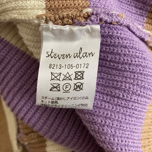 steven alan(スティーブンアラン)のスティーブンアラン　cottonニット レディースのトップス(ニット/セーター)の商品写真