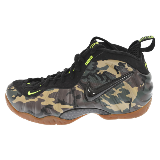 NIKE ナイキ AIR FOAMPOSITE PRO PRM LE GREEN CAMO 587547-300 エア ...