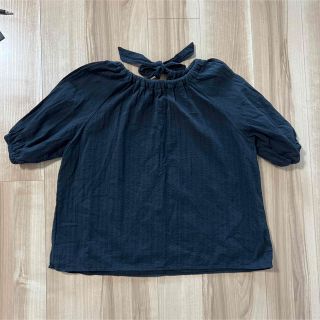 アズールバイマウジー(AZUL by moussy)のマウジー  肩出し 肩空きカットソー トップス ブラウス(カットソー(半袖/袖なし))