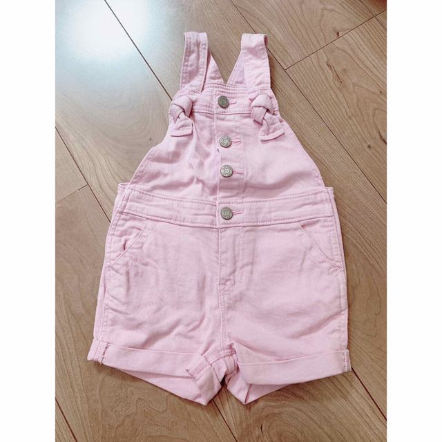 babyGAP(ベビーギャップ)のGapDENIM サロペット　12-18m キッズ/ベビー/マタニティのベビー服(~85cm)(ロンパース)の商品写真