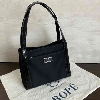 ロペ(ROPE’)のROPE’   ショルダーバッグ　ハンドバッグ　BLACK(ハンドバッグ)