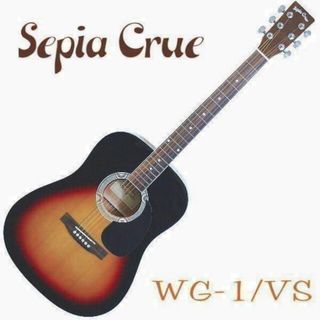 【Sepia Crue】 アコースティックギター WG-1/VS ドレッドノート(アコースティックギター)