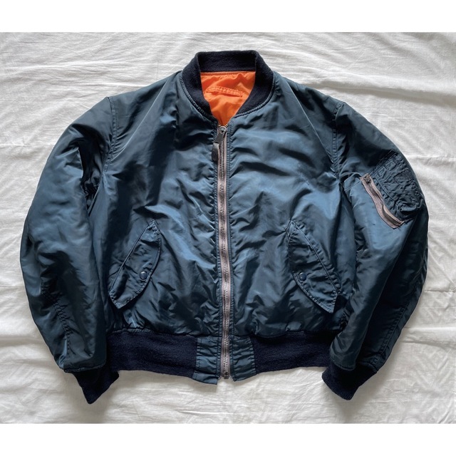 ALPHA INDUSTRIES - 90's USA製 ALPHA INDUSTRIES MA-1 LARGEの通販 by ...