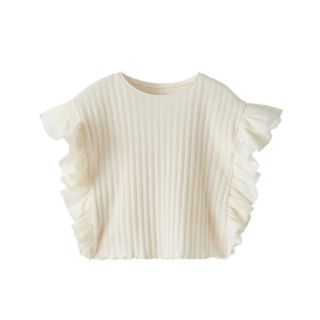 ザラキッズ(ZARA KIDS)のZARA KIDS フリルTシャツ(Tシャツ/カットソー)