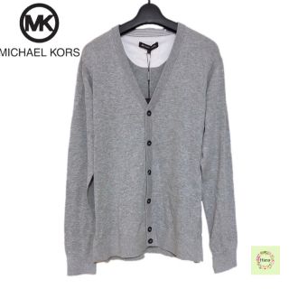 マイケルコース(Michael Kors)の【美品】確実正規品 MICHAEL KORS マイケルコース カーディガン(カーディガン)