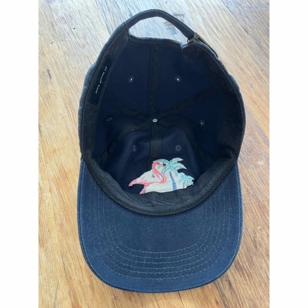 Ron Herman(ロンハーマン)のDUVIN DESIGN CO. キャップ　フラミンゴ　ネイビー　フリーサイズ メンズの帽子(キャップ)の商品写真