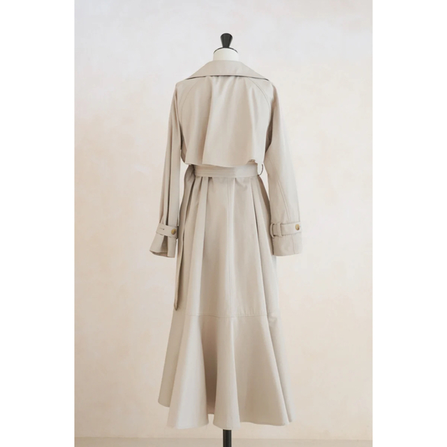 Her lip to - 23SS新作 Gabardine Ruffled Trench Coatの通販 by s