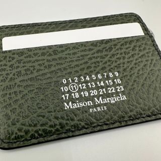 マルタンマルジェラ(Maison Martin Margiela)の【正規BOX付き！】Maison Margiela メゾンマルジェラカードケース(名刺入れ/定期入れ)