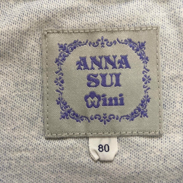 ANNA SUI mini(アナスイミニ)のANNA SUI mini 女の子用パーカー80センチ キッズ/ベビー/マタニティのベビー服(~85cm)(ジャケット/コート)の商品写真