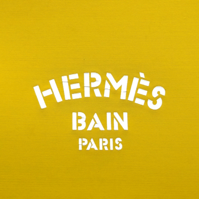 Hermes(エルメス)のエルメス ネオバン トゥルースフラット GM ポリアミド イエロー ポーチ メンズのバッグ(セカンドバッグ/クラッチバッグ)の商品写真