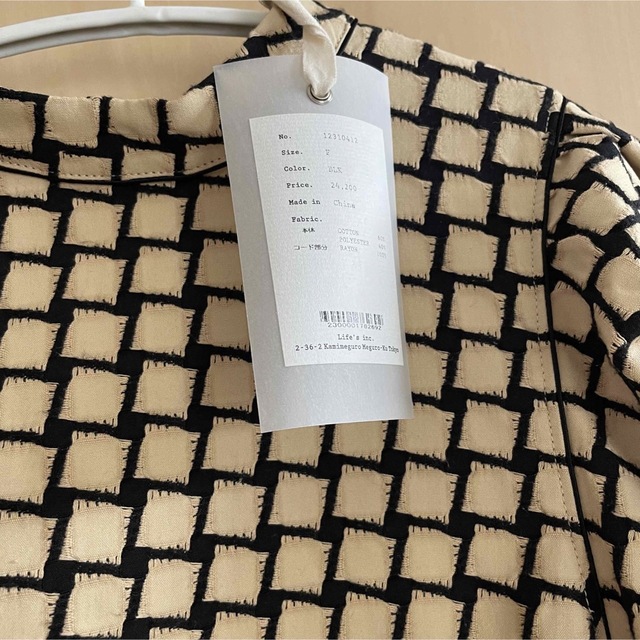 2022春夏新色 Blouse Openshoulder TODAYFUL Openshoulder Jacquard