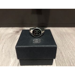 's OLD STUSSY SS LINK RING シルバー シャネルロゴ