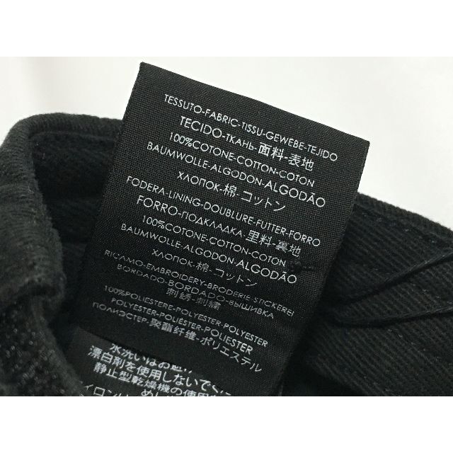 美品】Balenciaga バレンシアガ ロゴ キャップ 帽子 ブラック | www