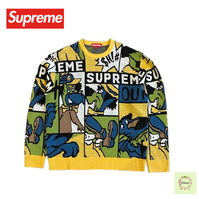Supreme シュプリーム ニット セーター クルーネックニット - ニット
