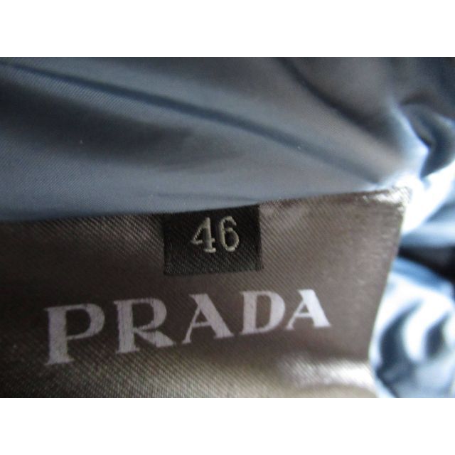 【美品】PRADA プラダ ダウンジャケット ネイビー 46