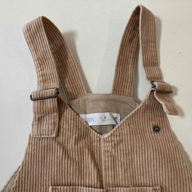 ZARA KIDS(ザラキッズ)のコーデュロイワンピース キッズ/ベビー/マタニティのキッズ服女の子用(90cm~)(ワンピース)の商品写真