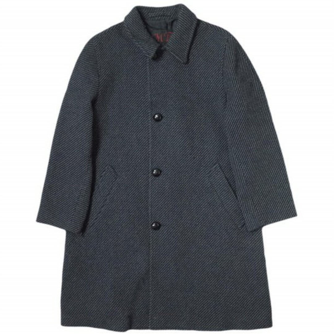 MP di Massimo Piombo エムピー ディ マッシモピオンボ イタリア製 BAL DIAGONAL COAT ウールステンカラーコート 1125-343-5401 48 NAVY/GRAY KITON アウター【MP di Massimo Piombo】