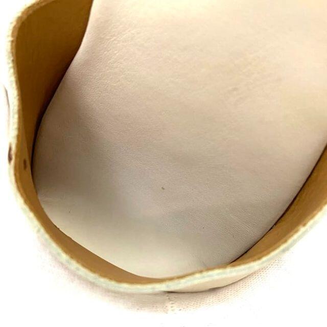 エルメス サンダル ホワイト エヴリン 40 25.0cm レザー HERMES