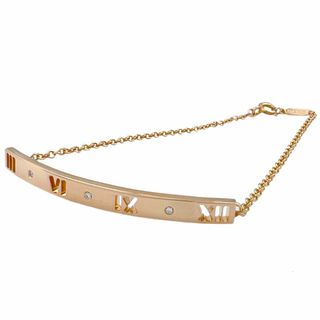 Tiffany & Co. - ティファニー ブレス アトラス バー K18 PG ダイヤ
