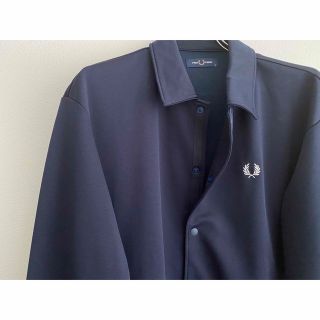 【FRED PERRY】フレッドペリートラックコーチジャケットネイビー紺メンズ